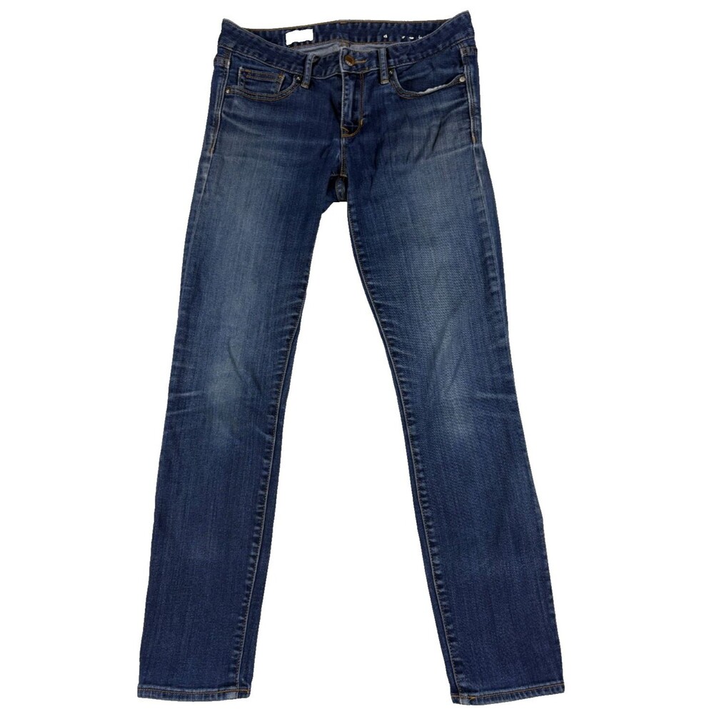 Gap Always Skinny Jeans Womens 27S Dark Wash Stretch Denim Short 27 Inseam
